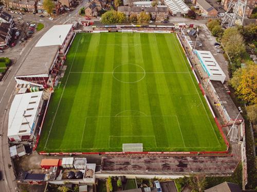 Altrincham FC Stadium - Moss Lane - Football Tripper